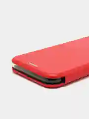 Красный чехол-книжка для Samsung Galaxy J5 2017, J530, Самсунг джи 5