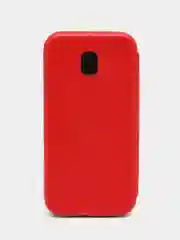 Красный чехол-книжка для Samsung Galaxy J5 2017, J530, Самсунг джи 5