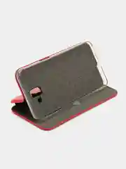 Золотой чехол книжка для Samsung J6 Plus, J6+, Самсунг