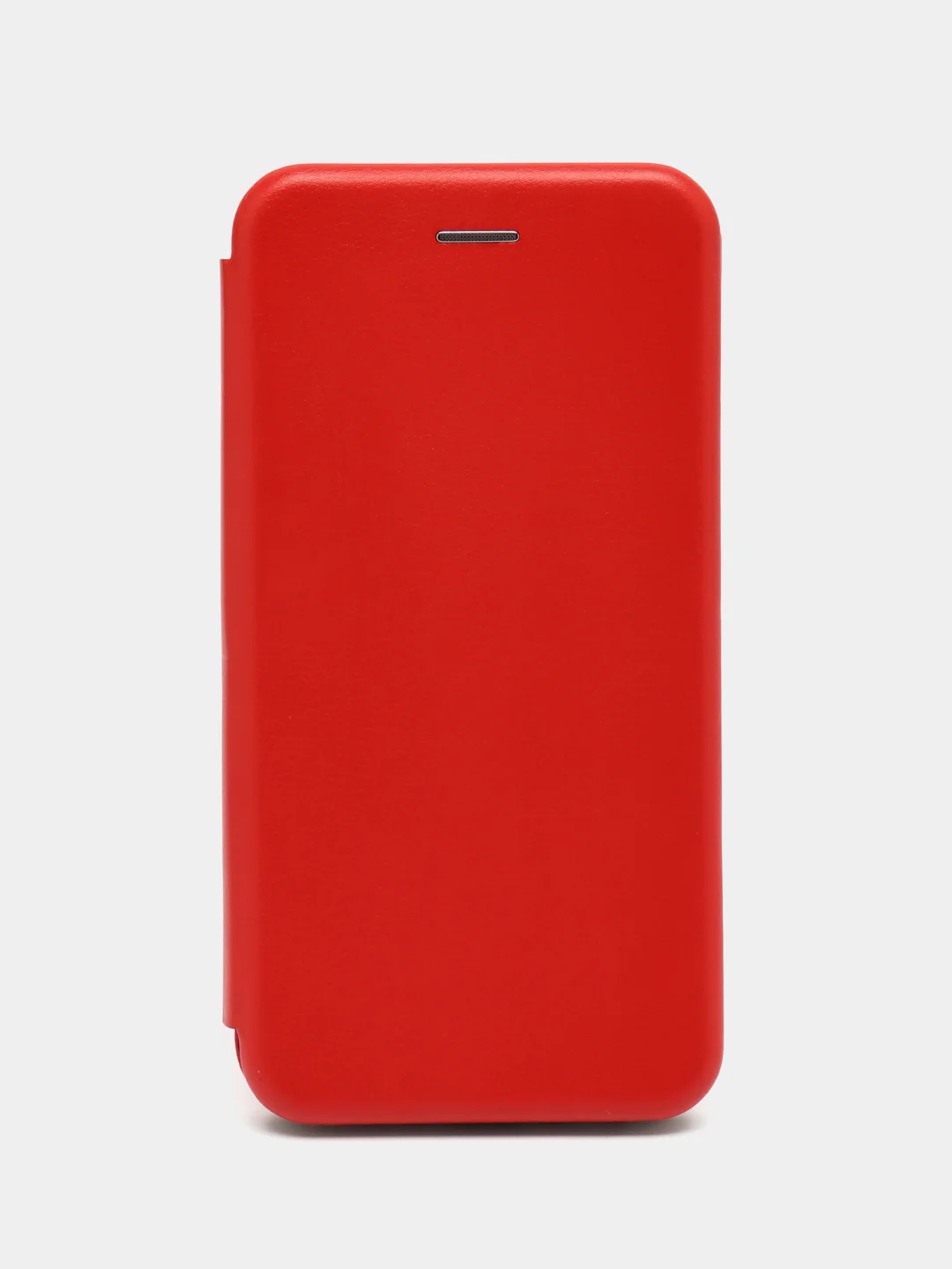 Красный чехол книжка для Samsung J6 Plus, J6+, Самсунг