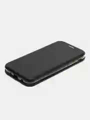 Черный чехол-книжка для Samsung Galaxy J5 2017, J530, Самсунг джи 5