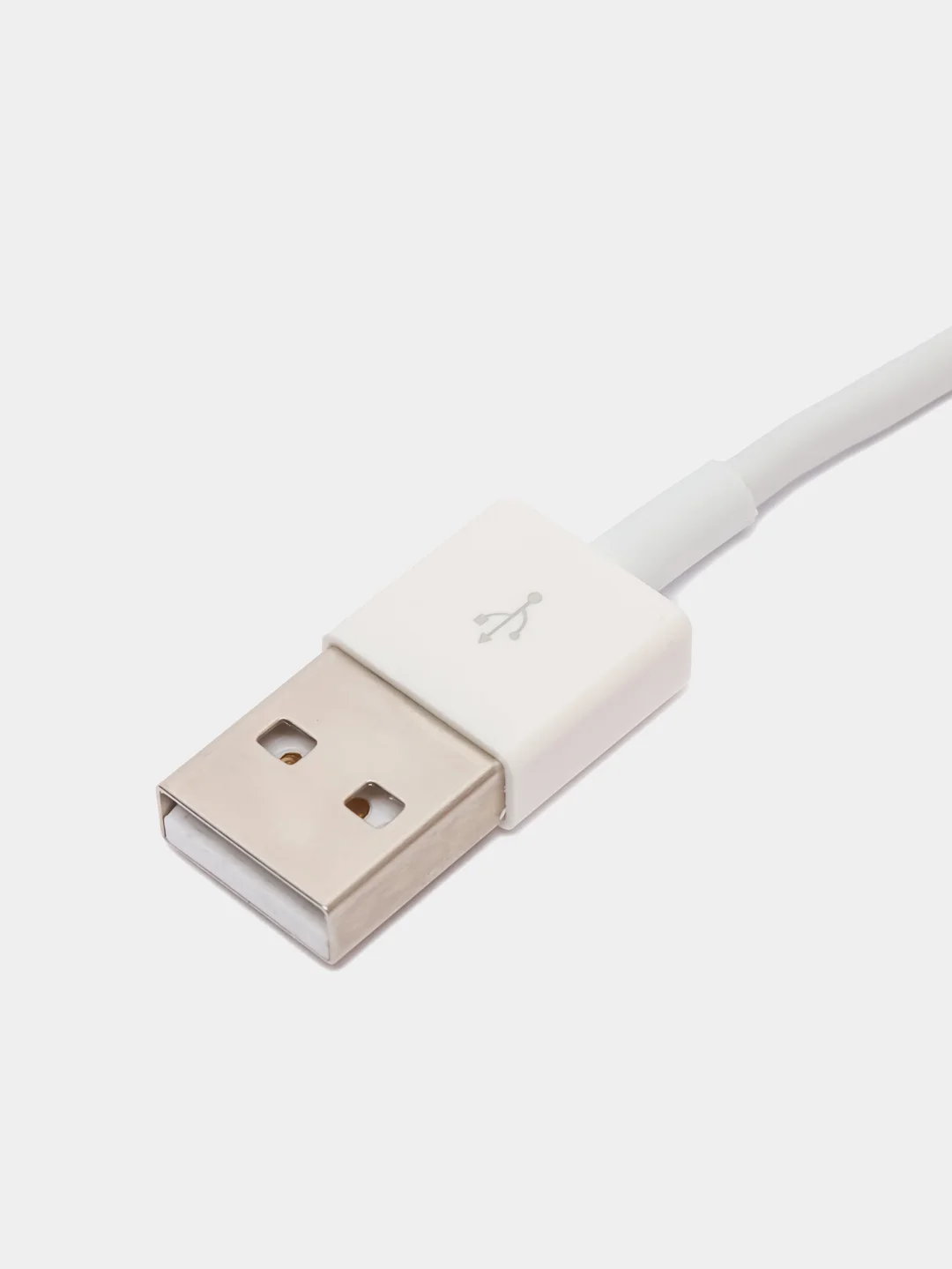 Белый кабель зарядный для Apple iPhone 1 метр (USB/Lightning)