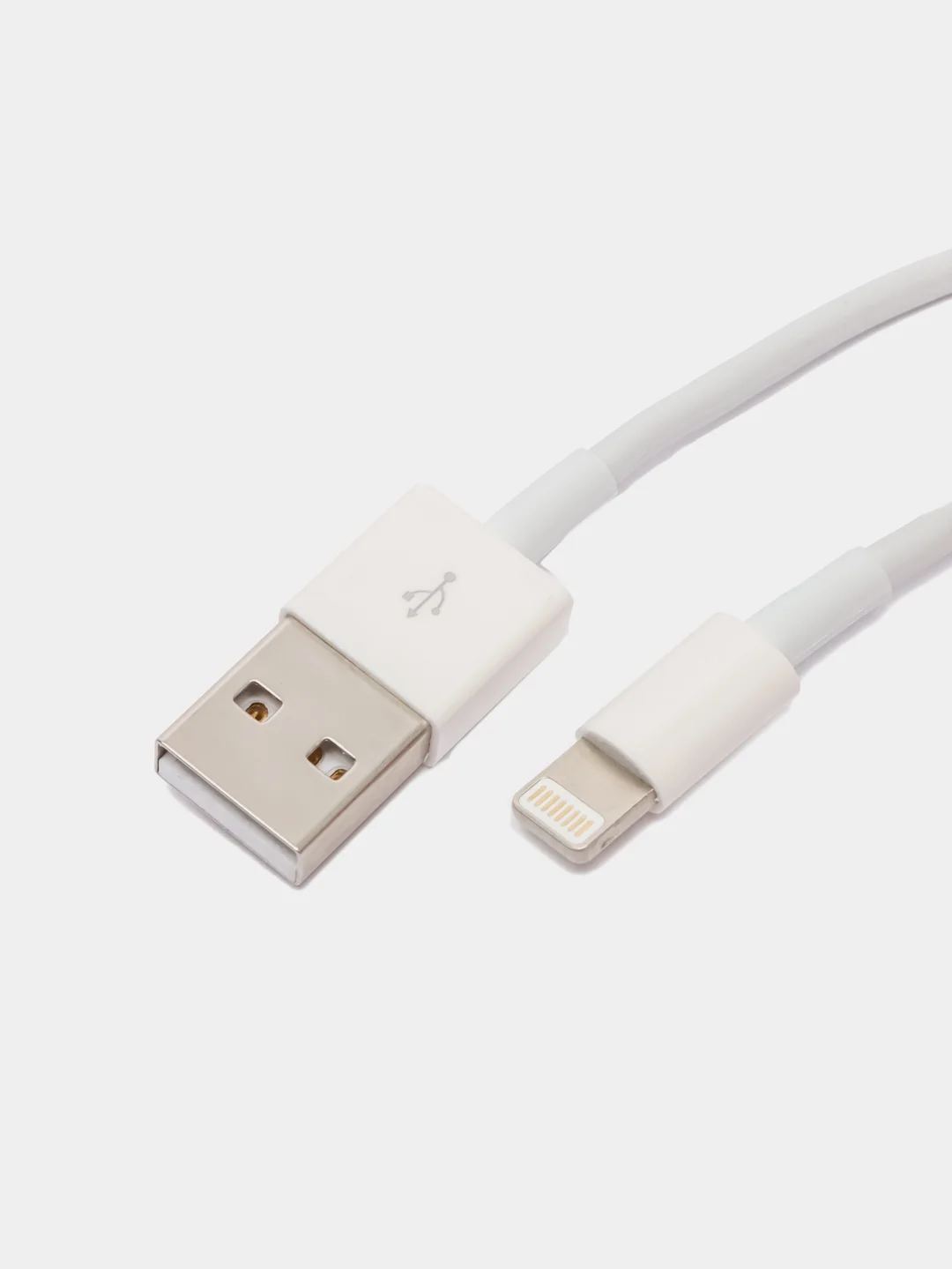Белый кабель зарядный для Apple iPhone 1 метр (USB/Lightning)