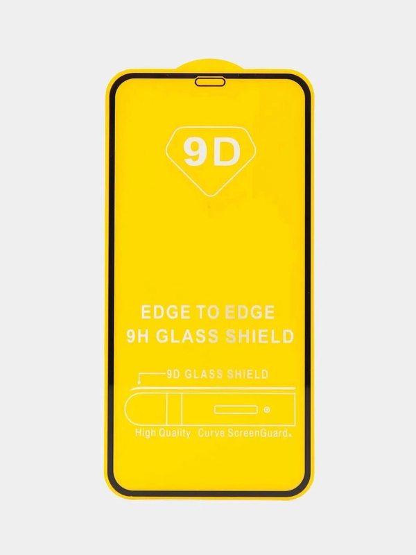 Защитное стекло 9D для Realme C21/C3/C11/C12/C15