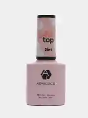 Камуфлирующий топ для гель-лака Milk top Adricoco, 8 мл
