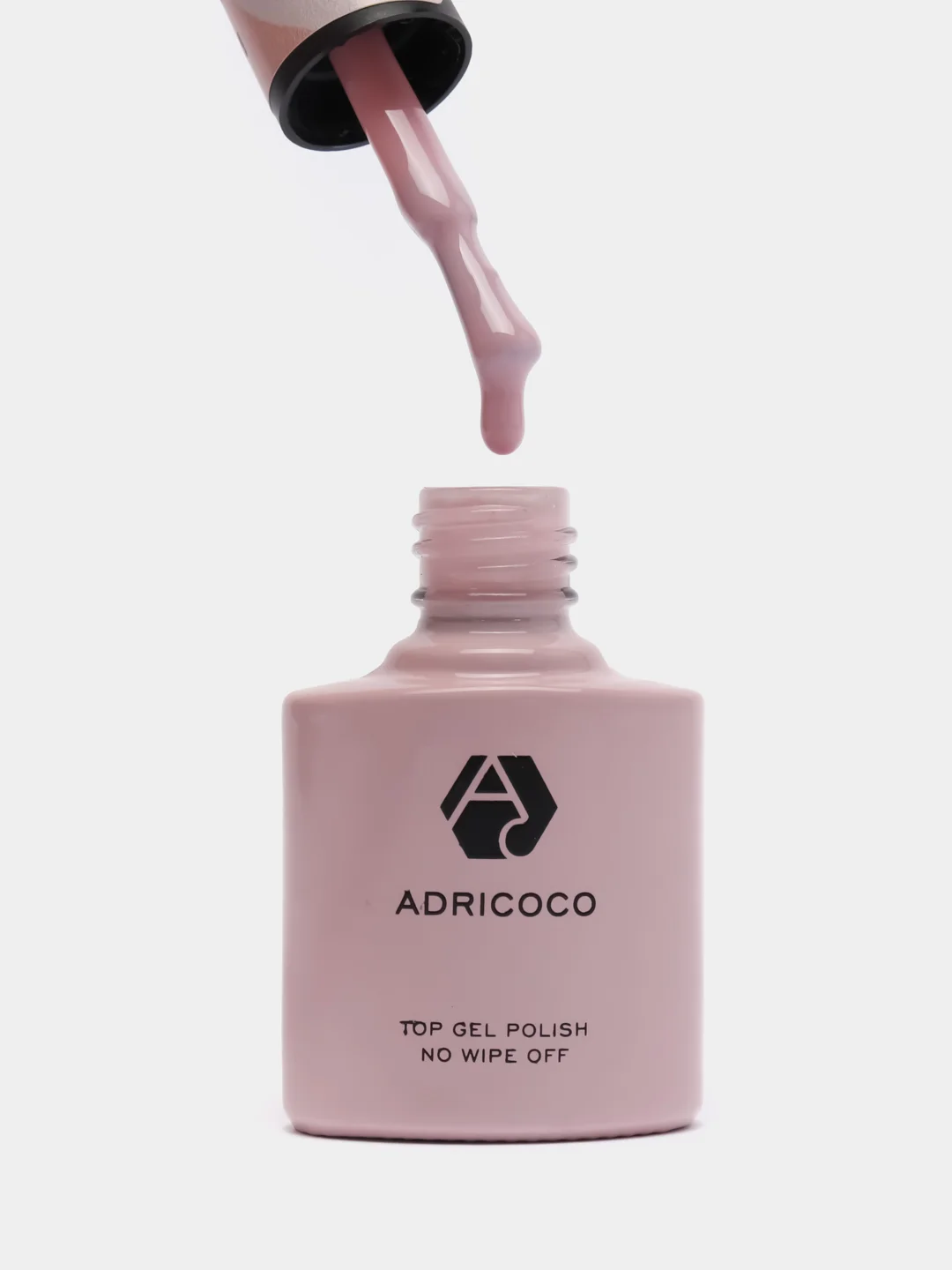 Камуфлирующий топ для гель-лака Milk top Adricoco, 8 мл