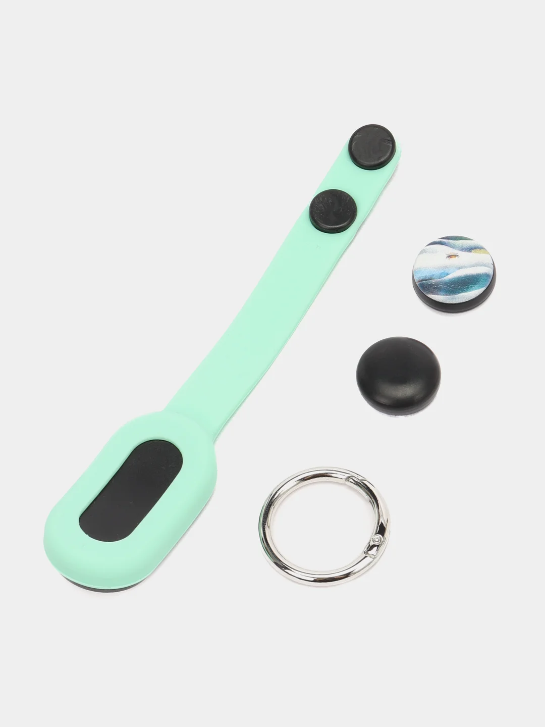 Мятный игрушка антистресс Pop Puck (поп пак), магнитный брелок, шайбы, подарок