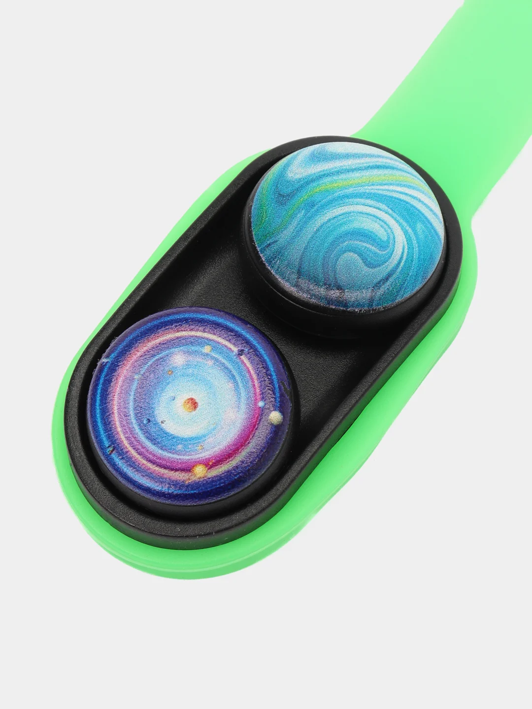 Лайм игрушка антистресс Pop Puck (поп пак), магнитный брелок, шайбы, подарок
