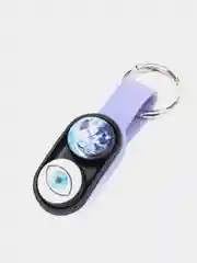 Пурпурный игрушка антистресс Pop Puck (поп пак), магнитный брелок, шайбы, подарок