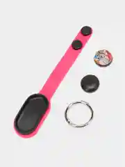 Розовый игрушка антистресс Pop Puck (поп пак), магнитный брелок, шайбы, подарок