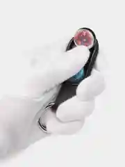 Черный игрушка антистресс Pop Puck (поп пак), магнитный брелок, шайбы, подарок