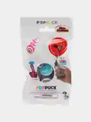 Черный игрушка антистресс Pop Puck (поп пак), магнитный брелок, шайбы, подарок
