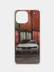 Тёмно-коричневый чехол Mi 11 Lite, Xiaomi 11 Lite 5G NE, Ми 11 Лайт, Сяоми 11 Лайт, силиконовый с рисунком