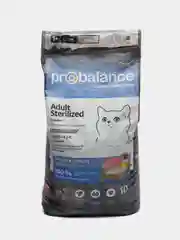 Сухой корм для стерилизованных кошек и кастрированных котов ProBalance с курицей 10 кг