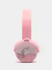 Розовый детские беспроводные наушники "Единорог" WIRELESS ВТ002 unicorn