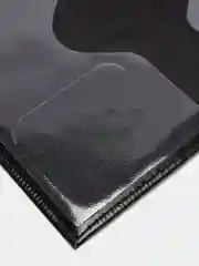 Черный обложка для паспорта
