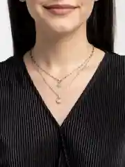 Цепочка двойная, на шею, женская