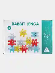Игра настольная "Дженга балансир зайчики"