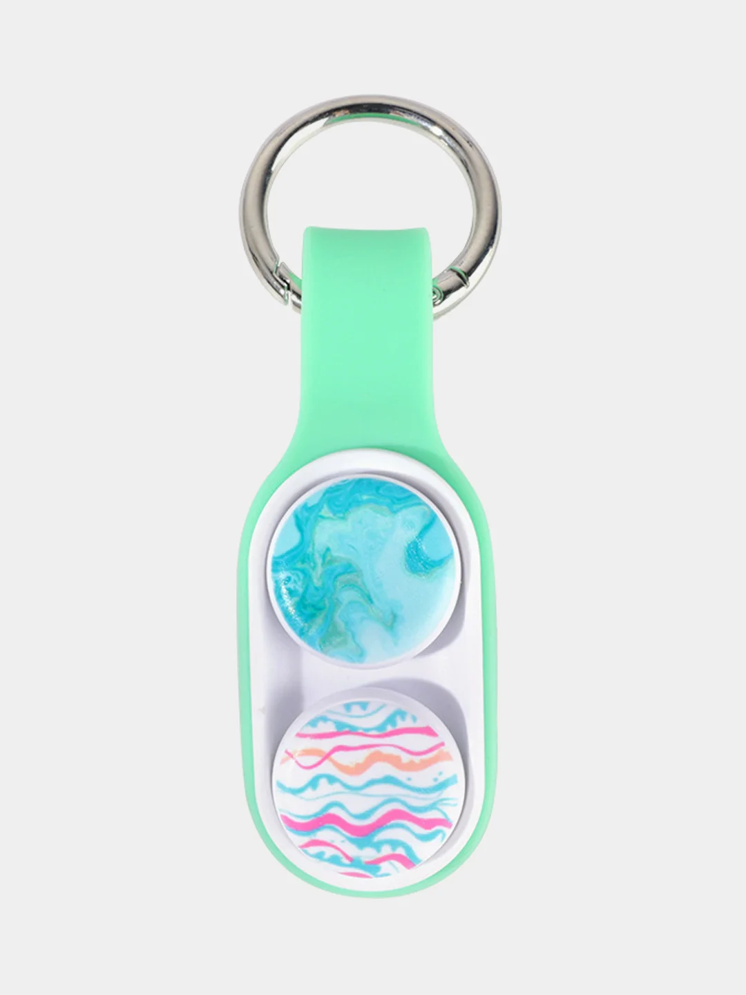 Мятный игрушка антистресс Pop Puck (поп пак), магнитный брелок, шайбы, подарок