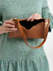 Белый сумка женская, багет