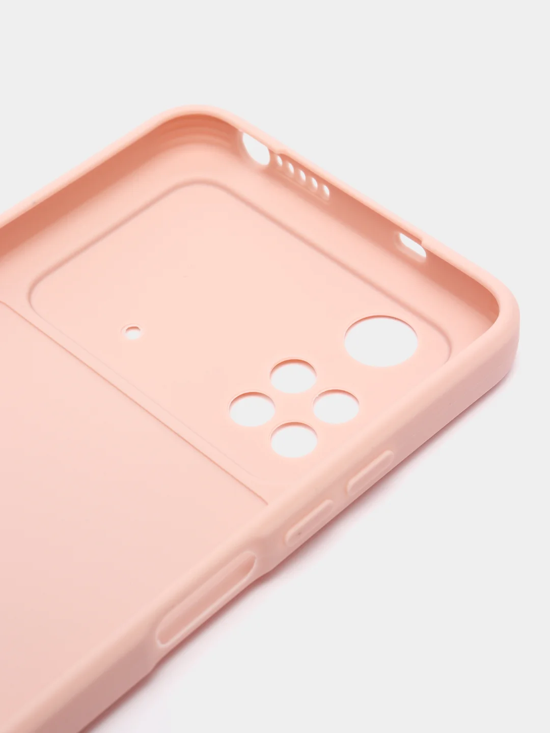 Пудровый чехол Xiaomi Poco M4 Pro 4G силиконовый (Сяоми Поко М4 Про 4Г)