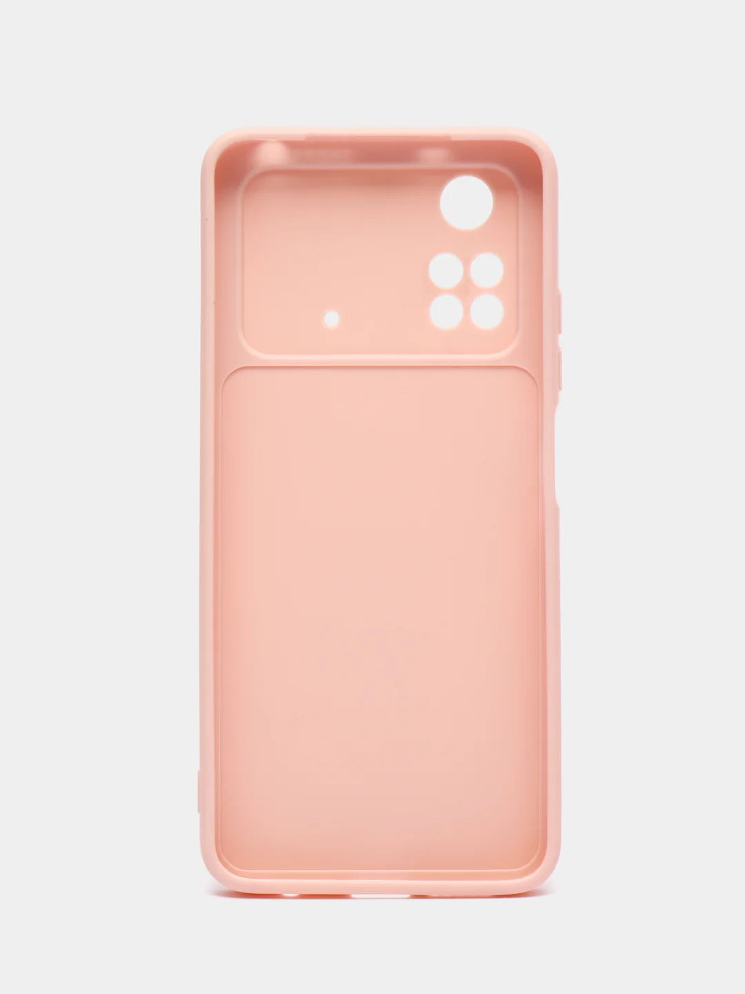 Пудровый чехол Xiaomi Poco M4 Pro 4G силиконовый (Сяоми Поко М4 Про 4Г)