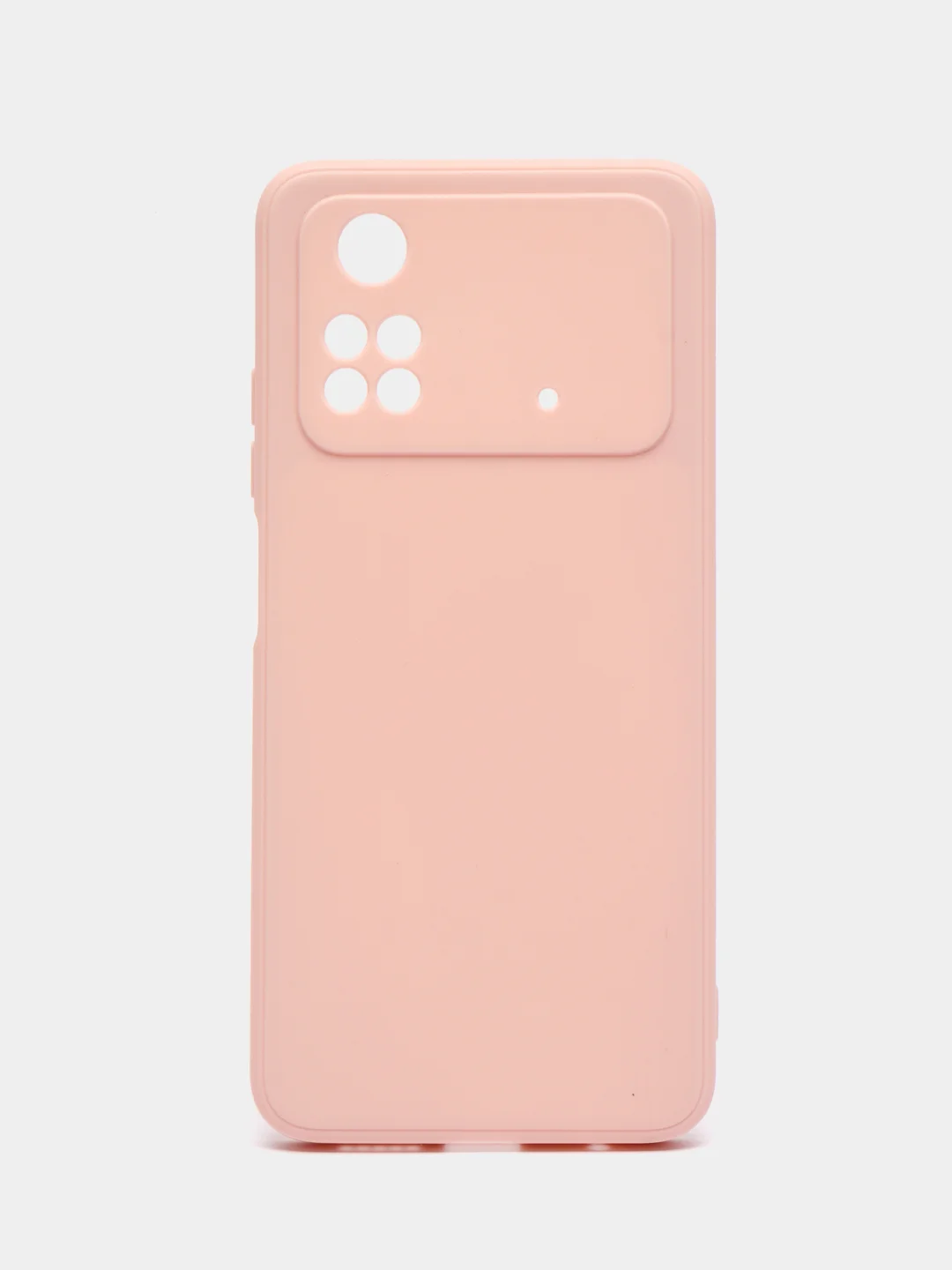 Пудровый чехол Xiaomi Poco M4 Pro 4G силиконовый (Сяоми Поко М4 Про 4Г)
