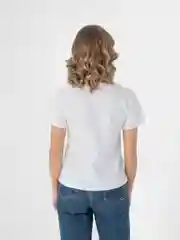 Белый футболка женская