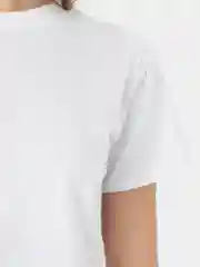 Белый футболка женская