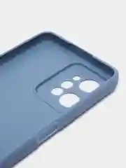 Синий меланж чехол для Realme C30, C31, C33, C35  ( Реалми С30 С31 С33 С35 ) силиконовый, прозрачный