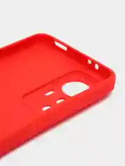 Красный чехол Xiaomi 12T / 12T Pro / Сяоми 12Т / 12Т Про силиконовый