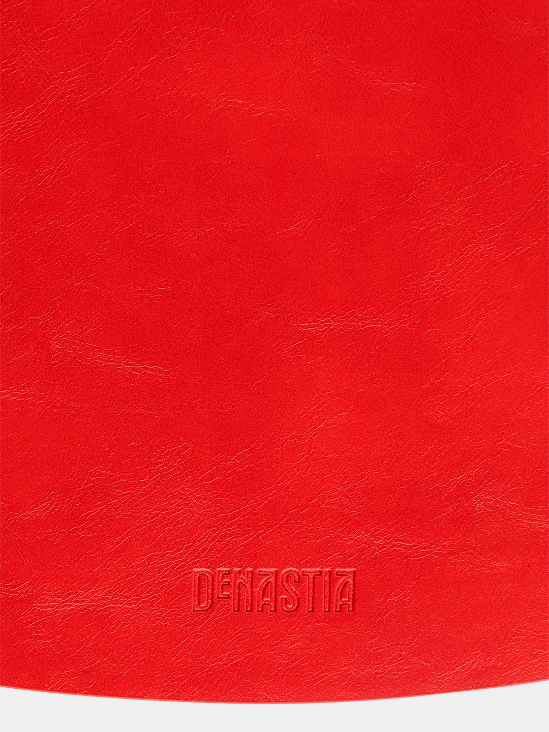 Салфетка сервировочная DeNASTIA 45х36см "крокодил", иск кожа, цвет красный