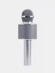 Серебряный караоке-микрофон Magic Acoustic Superstar, с Bluetooth