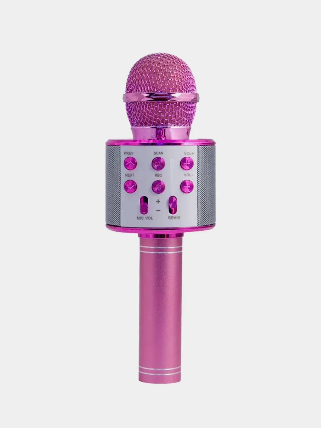 Золотой караоке-микрофон Magic Acoustic Superstar, с Bluetooth