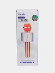 Золотой караоке-микрофон Magic Acoustic Superstar, с Bluetooth