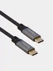 Кабель Belsis USB 3.2 Type C, 100W, 20 Гбит/с, металлические разъемы, длина 1,8 м.