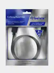 Черный кабель Belsis miniDisplayPort 1.3v - HDMI 4K*2K, чёрный, длина 1,8 м.