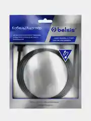 Черный кабель Belsis USB 3.1 Type C - DisplayPort, 4K, 165Hz, чёрный, длина 1,8 м