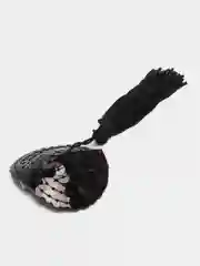 Черный пэстисы, накладки на соски с кисточками в форме сердца, 4 цвета