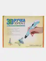 Фиолетовый 3д 3D ручка второго поколения + комплект стержней из пластика