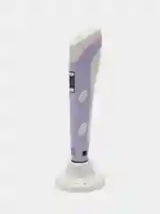 Фиолетовый 3д 3D ручка второго поколения + комплект стержней из пластика