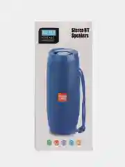 Черный портативная Bluetooth-колонка TG 157, с радио и светомузыкой, беспроводная