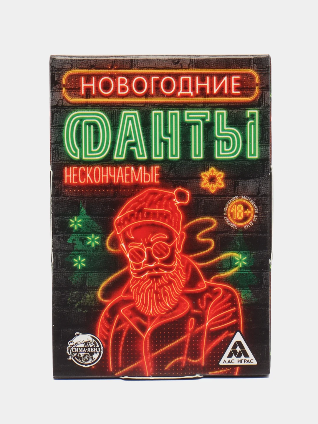 Тёмно-зелёный настольная карточная игра Фанты для взрослой компании 18 +