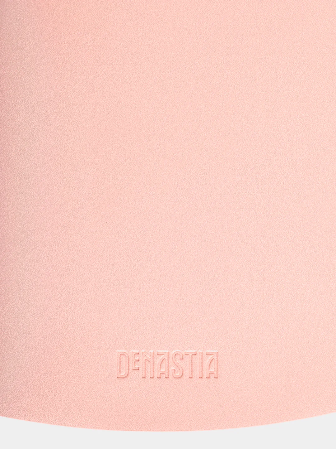 Салфетка сервировочная DeNASTIA "Питон", искусственная кожа, розовая, 45 х 32 см