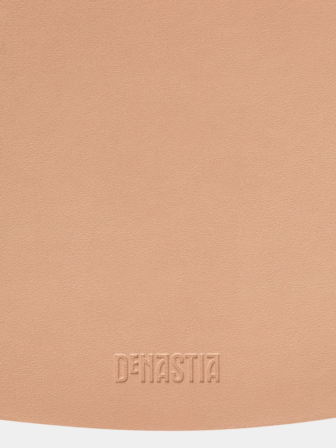 Салфетка сервировочная DeNASTIA "Питон", бежевая, искусственная кожа, 45 x 36 cм