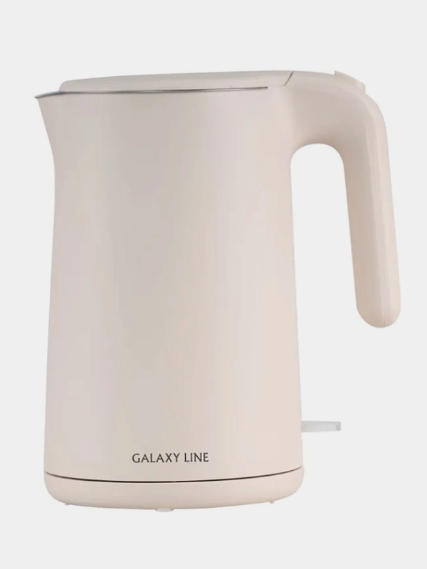 Чайник электрический GALAXY LINE GL0327, 1800Вт, 1,5л, двойные стенки: металл+пластик