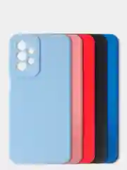 Чехол для Samsung A23 матовый, с дополнительной защитой камеры