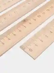 Линейка деревянная, дерево размеры 15 см, 20 см, 25 см, 30 см, 40 см