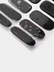 Голубой лаковые полоски  маникюр топ лак лаковые наклейки для ногтей слайдер для педикюра