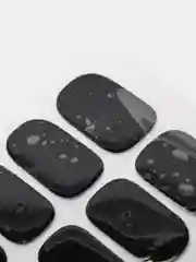 Голубой лаковые полоски  маникюр топ лак лаковые наклейки для ногтей слайдер для педикюра